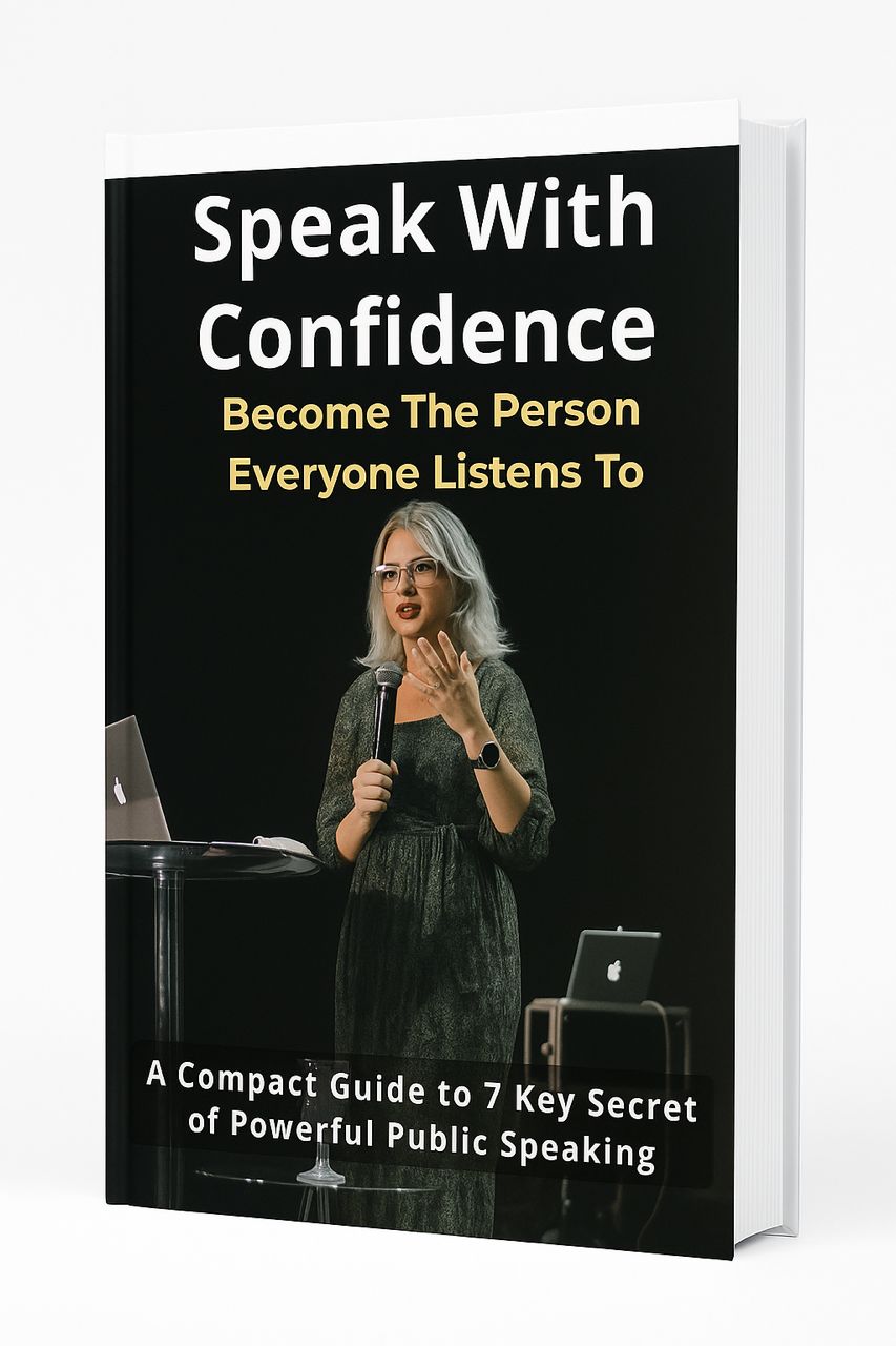 Speak With Confidence. Become the person everyone listens to.